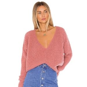 Free People Moonbeam V-Neck Sweater
